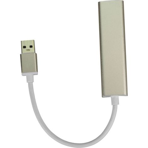 Adaptateur Ethernet USB avec interface USB 3.0, vitesse réseau stable, plug and play sans pilote, compatible avec Nintendo Switch, ordinateurs portables, ordinateurs de bureau, MacBook, systèmes Windo (1/4)