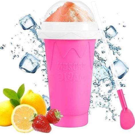 Machine à Slush Ice - Slushy Maker - Tasse À Smoothie Magique Glacé - Fabricant de Granité - Mug pour Rafraîchir m COUPELLE A GLACE (1/5)