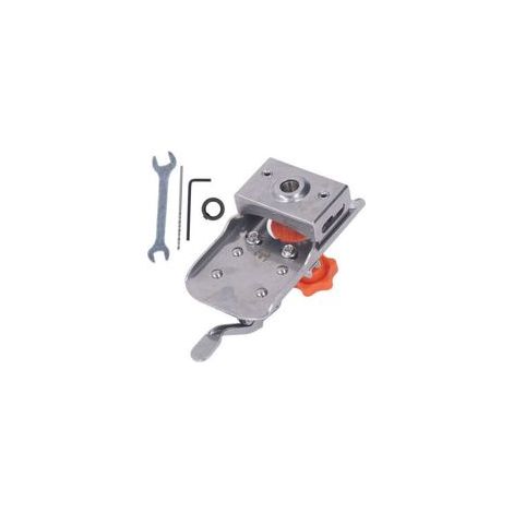 Bohrschablone für Scharnierlöcher, einstellbarer Kantenabstand von 3 bis 7 mm, Schnellspannvorrichtung, präzise Positionierung, 35-mm-Bohrführung (1/4)