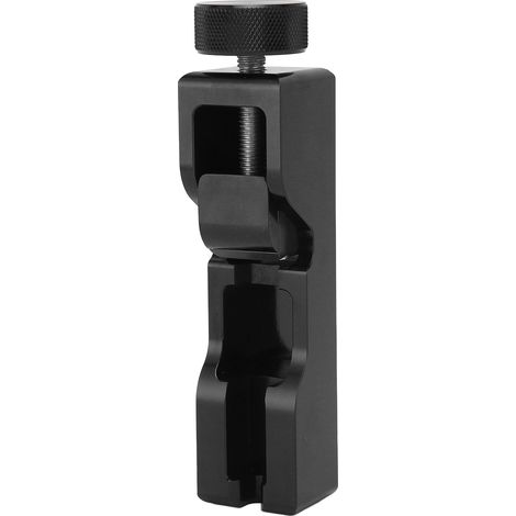 Jauge d'écartement de bougie d'allumage universelle en métal noir, calibreur solide pour 10mm 12mm 14mm 16mm, outil de mesure précis. (1/5)