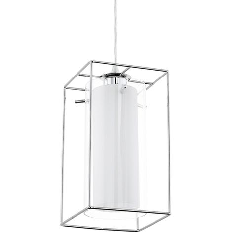 Suspension Loncino - Argent|Transparent|Blanc (1/3)