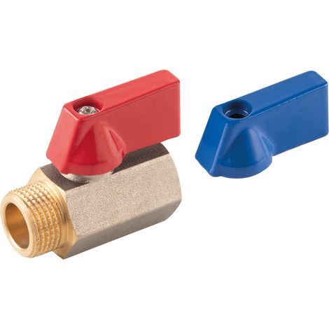 MINIVÁLVULA DE BOLA, GW-MZ, 1-2", F-COMFORT