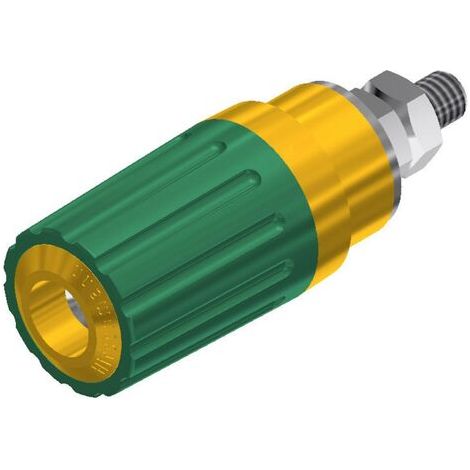 Borne de polarité Ø stylo (détails): 4 mm Hirschmann Test & Measurement PKI 100 930757188 jaune, ver (1/4)