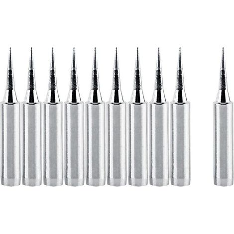 10pcs 900M-T-I Pointes de Fer à souder, Outil de Station de Pointes de Fer à souder de Remplacement pour la Station de soudage HAKKO 936937, pour Rapide, pour Aoyue, pour Yihua, etc