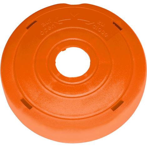 Couvercle p. Coupe-Bordures Turbo 230 A, 230 AL, 350 et Coupe-Herbes 350 et 350 L (n° 2542, 2544, 2545, 2546, 2555): pièce de Rechange p. la Protection de la tête (05330-20)