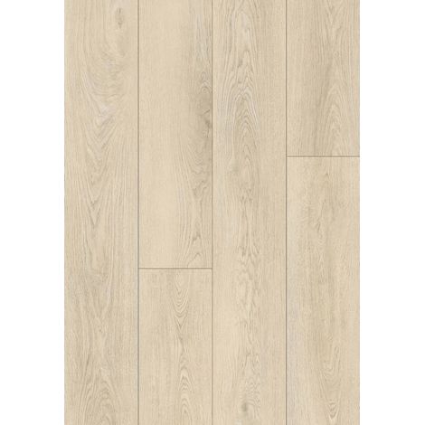 Mexen Sunnyvale échantillon de panneaux vinyles 1240 x 182 mm SPC 6,5 mm, sous-couche IXPE 1,5 mm, 4 V-Fuga, Chêne - F1131-S (1/2)