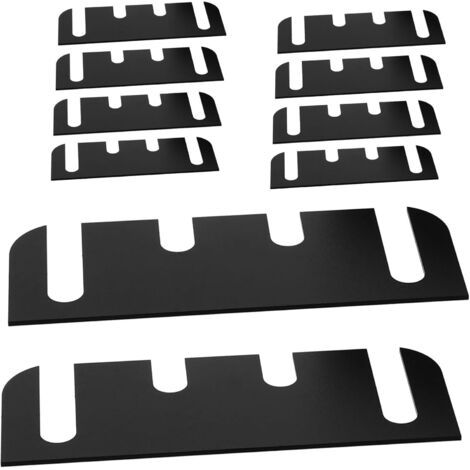 10-teiliges Kunststoffkeil-Set für Türscharniere, Mehrzweck-Abstandshalter für Möbel und Innentüren, einfache Reparatur und Ausrichtung bei Renovierung und Instandhaltung