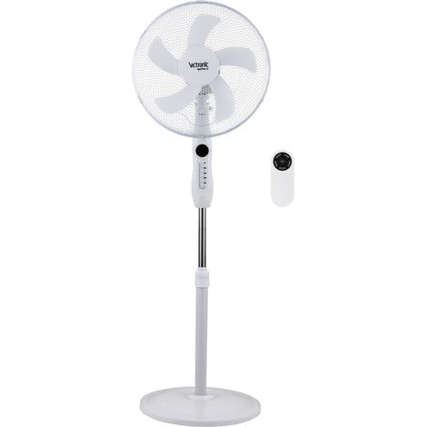 Ventilateur sur pied avec télécommande, 40 cm, 3 vitesses, 40 W, Victronic SF1631 (1/5)