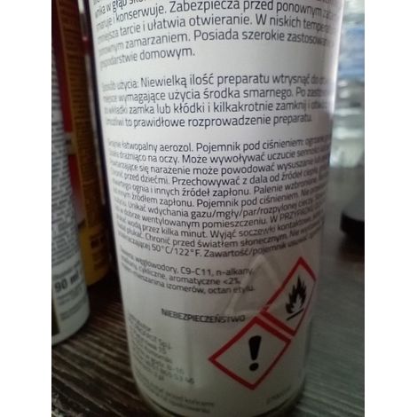 Graisse pour serrures TECH2 en spray 150 ml