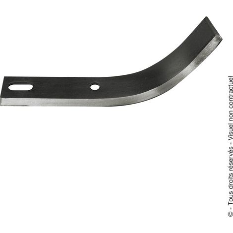 Couteau de fraise universel 230 mm droite spécial labour fabriqué en France