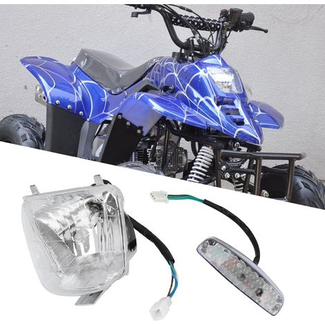 12-V-Rücklicht im Dinosaurier-Stil für 50-ccm-, 70-ccm- und 110-ccm-Quads, Offroad-Motorrad-Blinker, LED-Blinker, Montagesatz (1/5)