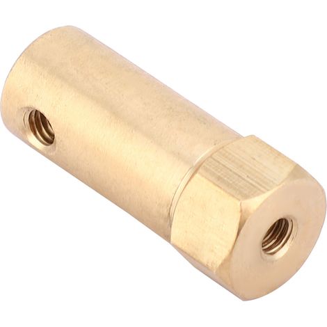 Lot de 5 raccords hexagonaux en laiton allongés de 30 mm, accessoires pour connecteurs de moteur (3 mm/4 mm/5 mm). (1/5)