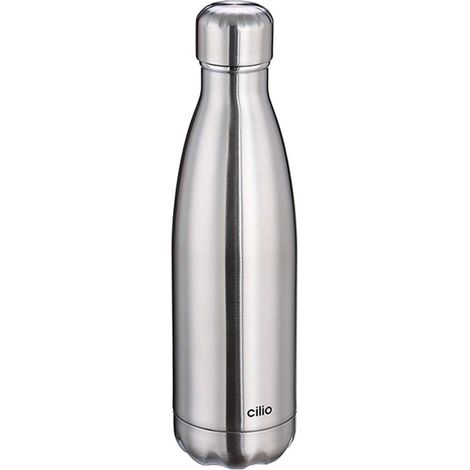 Borraccia termica Cilio in acciaio satinato da 500 ml (1/2)