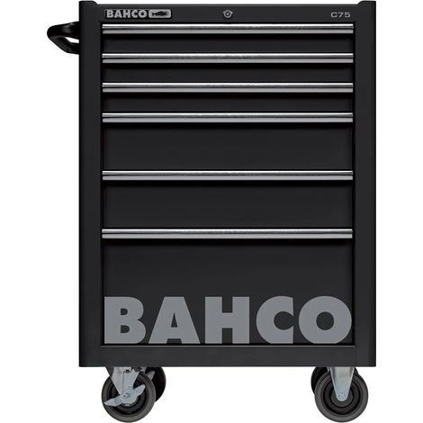 Organizzatore per officina Bahco c75 6 cassetti acciaio robusto (1/3)