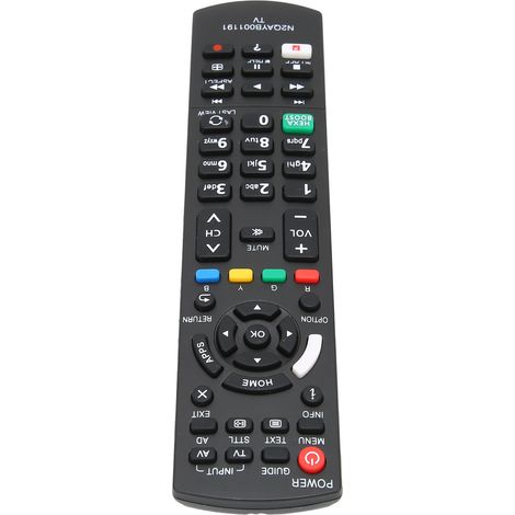 N2QAYB001191 Universalfernbedienung kompatibel mit den Fernsehgeräten TH-32FS500A, TH-40FS500A und TH-32FS500A. (1/5)