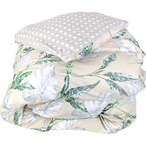 Housse de couette satin VOYAGE 140x200 cm (1/5)
