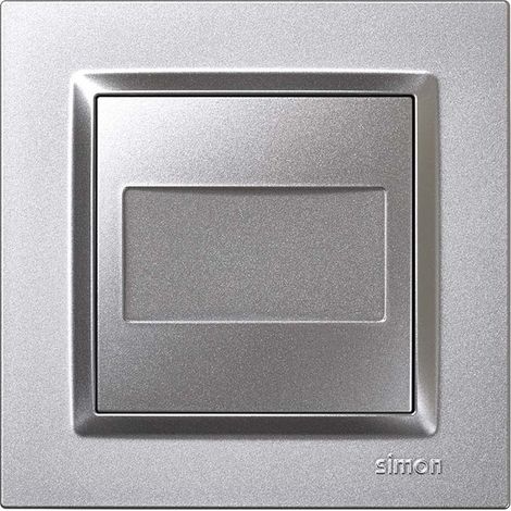 Tapa ciega simon s10 aluminio