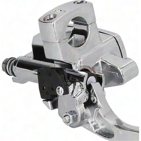 Levier de frein et d'embrayage en alliage d'aluminium, 2 pièces, 1 pouce, accessoire universel pour moto (1/2)