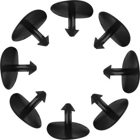 Abflussstopfen – 8er-Pack – Gummi – Geruchsdicht und wasserdicht – Für private und gewerbliche Entwässerung – 6 x 6 x 6 cm (1/5)