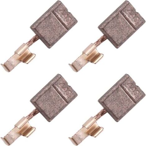 4 PièCes SéRies Balais de Charbon pour DTD146 DHP456 DHP458 BHP456 BDF446 BHP454 CB440 Perceuse à Percussion éLectrique Sans (1/4)