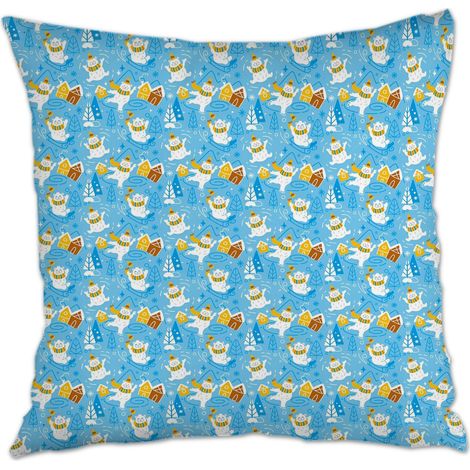 Housse de coussin 45x45 cm carrée lavable pour salon chambre décoration de la saint-valentin (1/5)