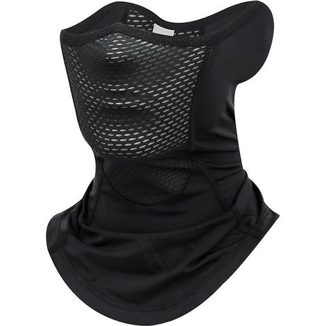 couvre-chef Multifonctionnel (noir), Couvre-cou Cool, Masque Facial D't, Foulard Glace Multifonctionnel Pour Les Sports De Plein Air, La Moto/le (1/5)