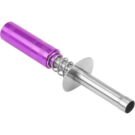 Bougie d'allumage moteur 80103 en aluminium pour voiture RC nitro HSP 1/10 (violette) (1/5)