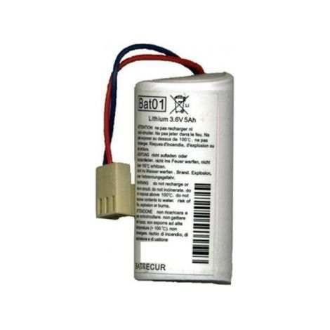 Batsecur batteria litio 3,6V 5Ah compatibile Logisty Daitem Hager BATLI01 - BAT01