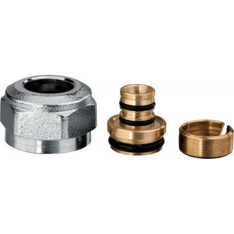 Connecteur droit 16X2-G3/4" chromé. (1/2)