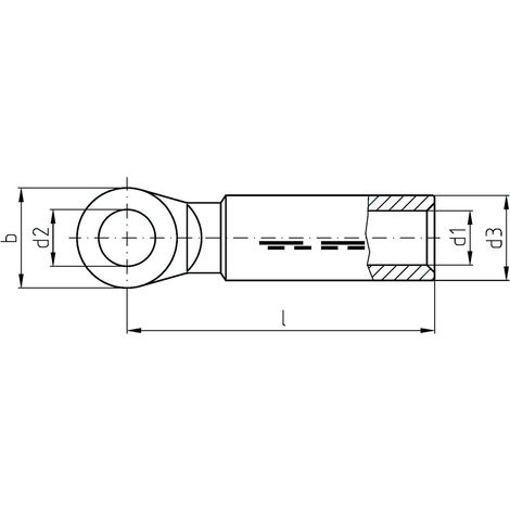 Intercable Presskabelschuh ICALCU3510 35qmm 50qmm 10 Stk