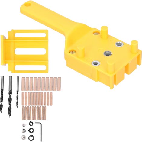 Perceuse de Précision pour Bois avec Guide de Perçage Portable - Outil DIY Menuiserie (1/5)