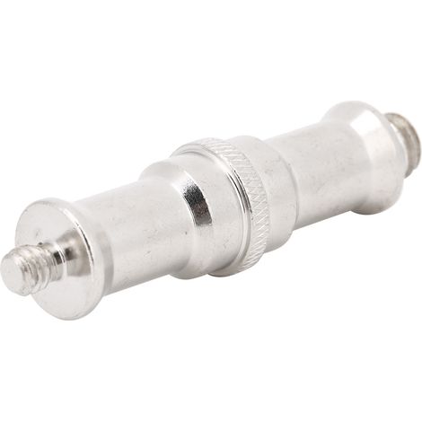 Adaptateur fileté mâle métallique 1/4 po vers 3/8 po pour éclairage de studio (1/5)