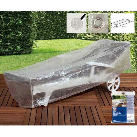 Copertura per Lettino Trasparente, Telo Protettivo 200x75x45cm (1/2)