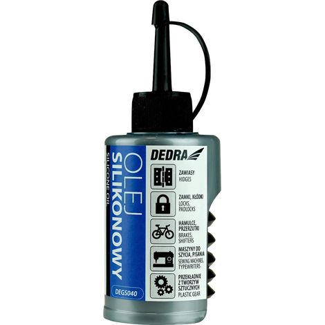 Aceite de silicona DEDRA 60 ml - Lubricación, Mantenimiento