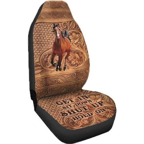 Housse de siège de voiture universelle à motif lion et croix, protections, cadeaux pour (1/5)