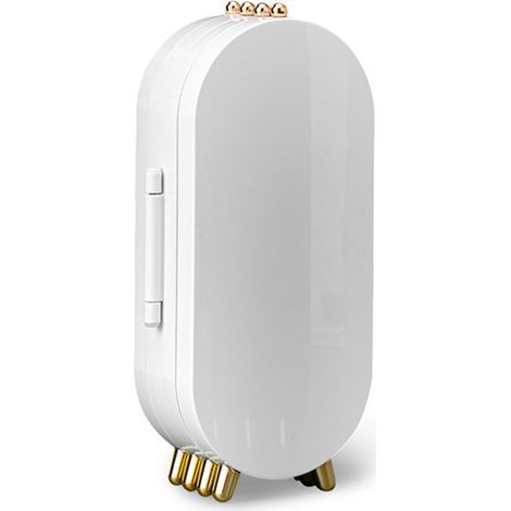 Armoire à bijoux Boîte de rangement pour bijoux pour dames pliable(Blanc) (1/5)