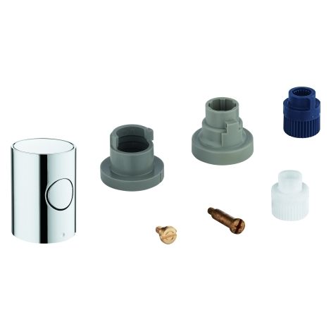 Grohe Metallgriff DN 15 Mengengriff mit EcoButton, Chrom