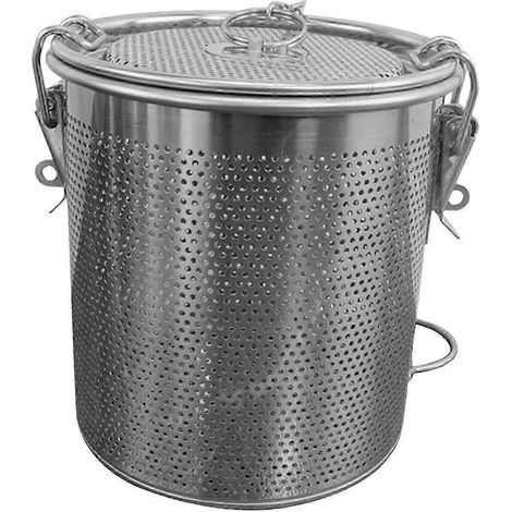 Teekugel-Gewürzkorb mit Kettenhaken, Gewürzsieb, Gewürzfilter, leicht zu reinigen, für Restaurants-16cmx16cm (1/5)