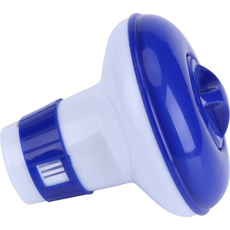 Schwimmender Chlor-Brom-Chemikalienspender für Schwimmbäder und Spas in Blau und Weiß (1/5)