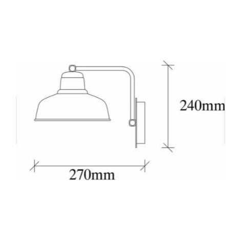 Applique murale nera - Metallo nero - Stile industriale - Decorativa (1/2)