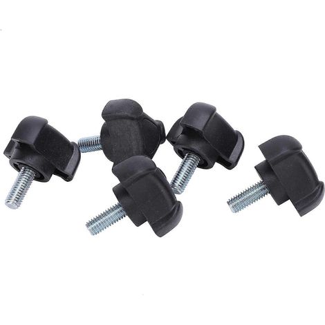 Vis à tête triangulaire en plastique M6 pour poignée d'arc, accessoires de fixation par boulon de verrouillage 15 mm