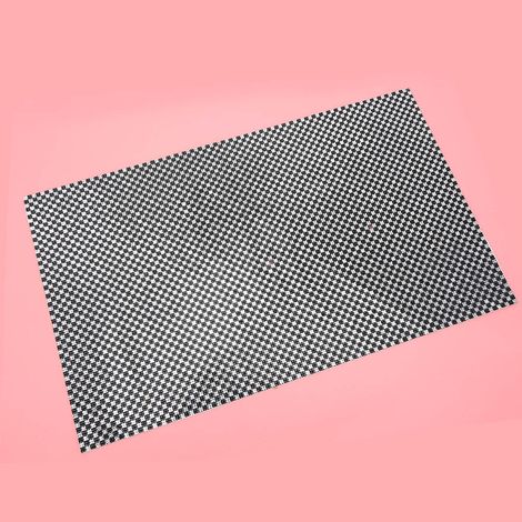 Applique murale en maille ornée de strass et de perles, 24 x 40 cm, autocollant décoratif pour voiture à faire soi-même (Type B) (1/3)