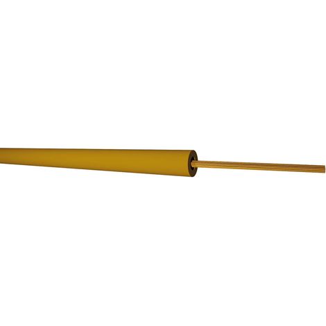 Rolle 100 m flexibles Kabel (1 x 2,5 mm), braun