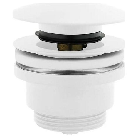 Piletta lavabo Click Clack universale colore bianco KAM-G900B kamalu (1/2)