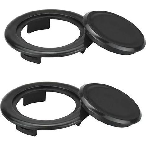 Set mit 2 Kunststoff-Schutzringen für Tischsonnenschirme, 42 mm, bruchsicher, verschleißfest, sonnenbeständig, Tischring für Sonnenschirme im Freien (1/5)