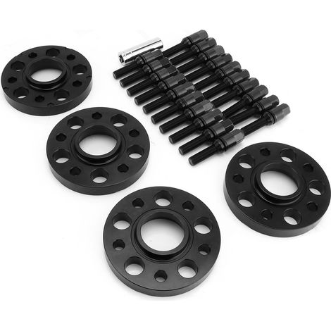 Kit d'entretoises de roue 20 mm de remplacement pour BMW Série 3 G20 318d, 320d, 320i, 330d et 330i (2019-2020) - Noir (1/5)