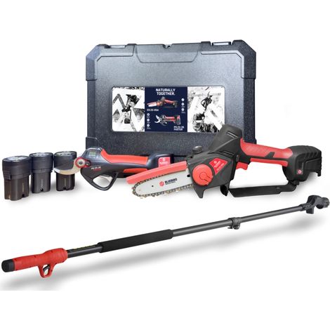 kit potatura a batteria blue bird "ps 23-35 faster+cs 23-05a+ep22-32" 16,8v 2,5ah