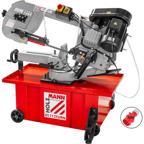 Segatrice sega nastro metallo discesa idraulica Holzmann bs712turn 400v