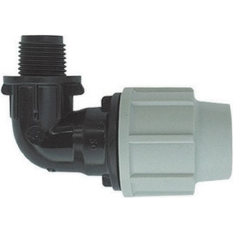 GOMITO A 90° MASCHIO PLASSON 3/4 x 25