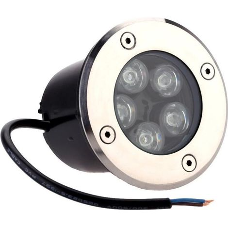 Spot LED Encastré Extérieur 5W, Éclairage de Chemin de Cour (1/5)